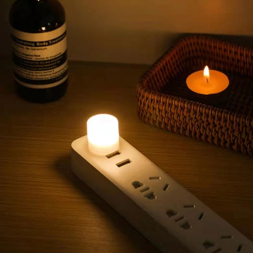 USB Light Plug In Lamp LED USB Book Light Eye Protection Reading Light Desk Lamps For Power Bank PC Laptop Notebook Night Light