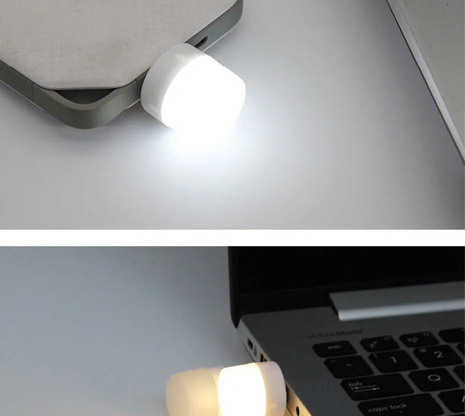 USB Light Plug In Lamp LED USB Book Light Eye Protection Reading Light Desk Lamps For Power Bank PC Laptop Notebook Night Light