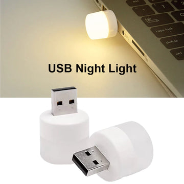 USB Light Plug In Lamp LED USB Book Light Eye Protection Reading Light Desk Lamps For Power Bank PC Laptop Notebook Night Light