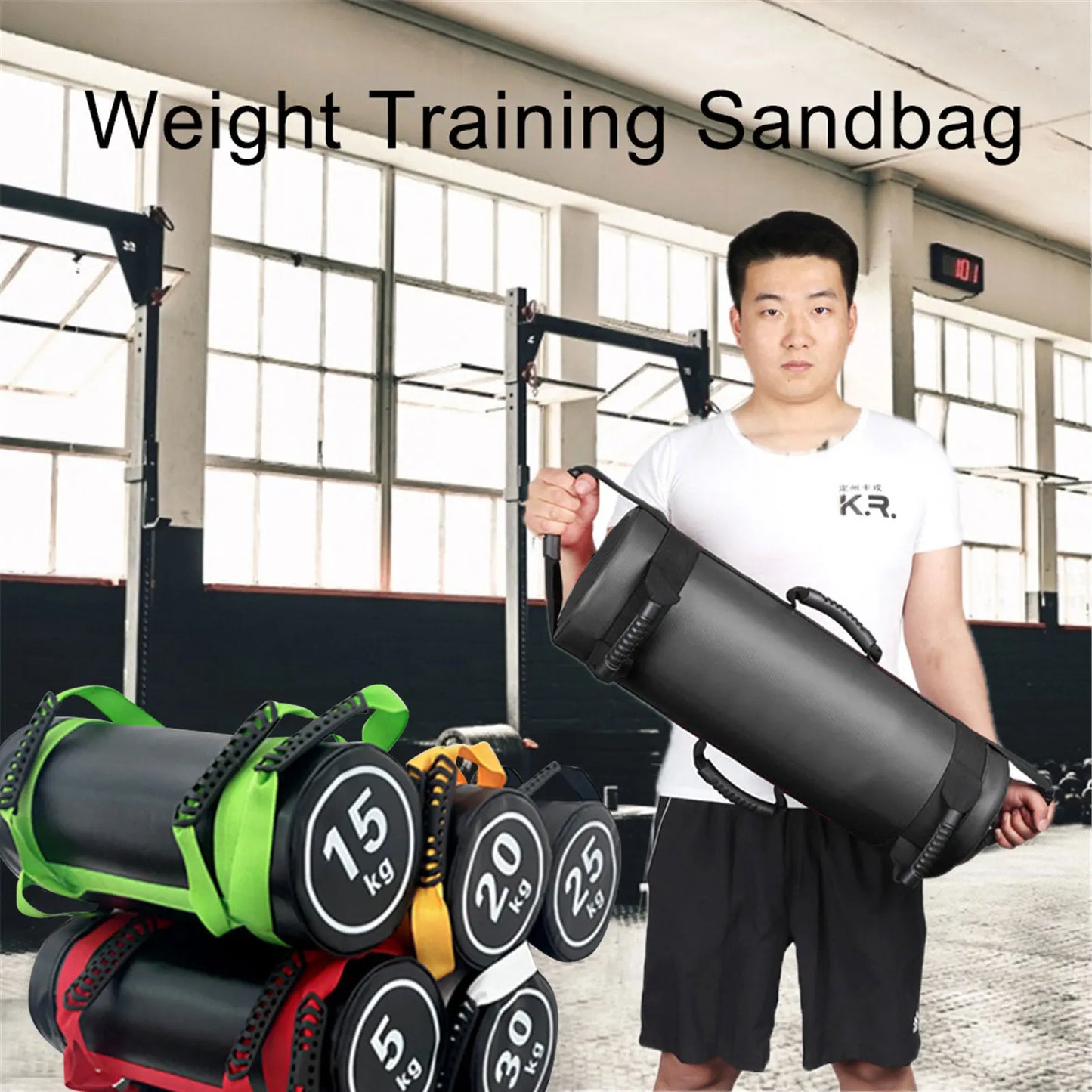 5-30 kg gewichtheffen zandzakken boksen fitness workout zandzak zware zandzakken trainingsoefeningen kracht voor fitnessapparatuur