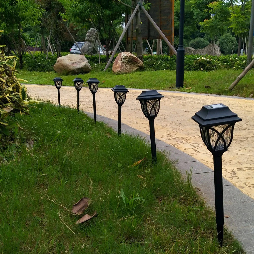 2 stuks Solar Led-verlichting voor buiten, waterdicht, plug-in in de grond, gazonlampen, padverlichting, tuin, patio, tuindecoratie