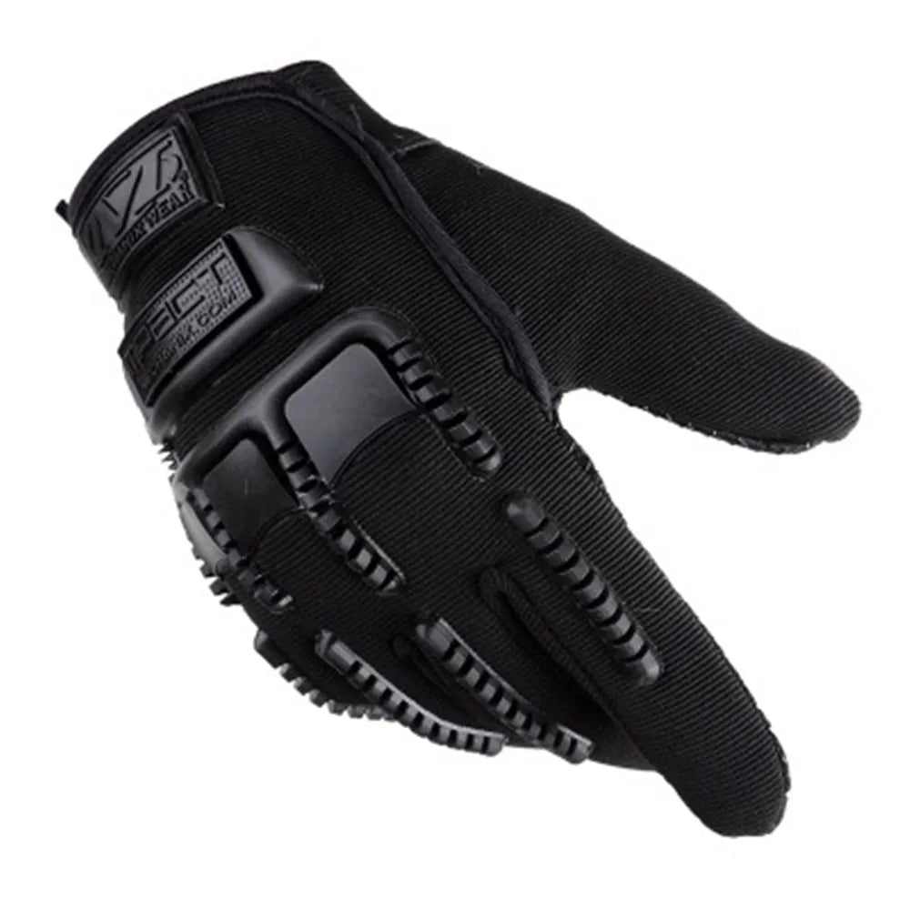 Fly Fishing Gloves, Camouflage Waterproof Anti-Slip Breathable Glove, Full Finger Durable Fishing Cycling Glove