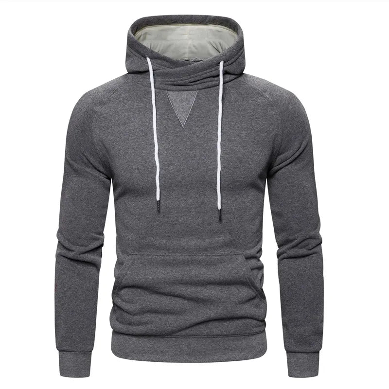 2021 neue Herbst Winter Baumwolle Hoodied Herren Sweatshirts Solide Hoody Fleece Dicken Hoodies Männer Sportswear Zipper Sweatshirts Männer