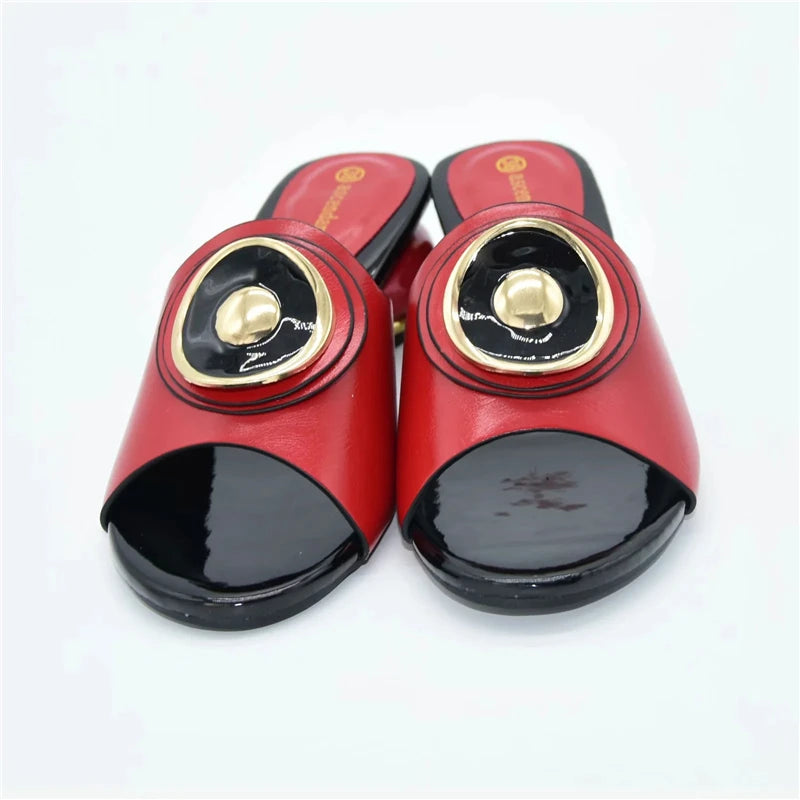 Fashion Aquare Toe High Heels Sandals Women Shoes Ladies Footwear Comfortable Fashion Sexy Wedding Shoe Female Summer Slippers