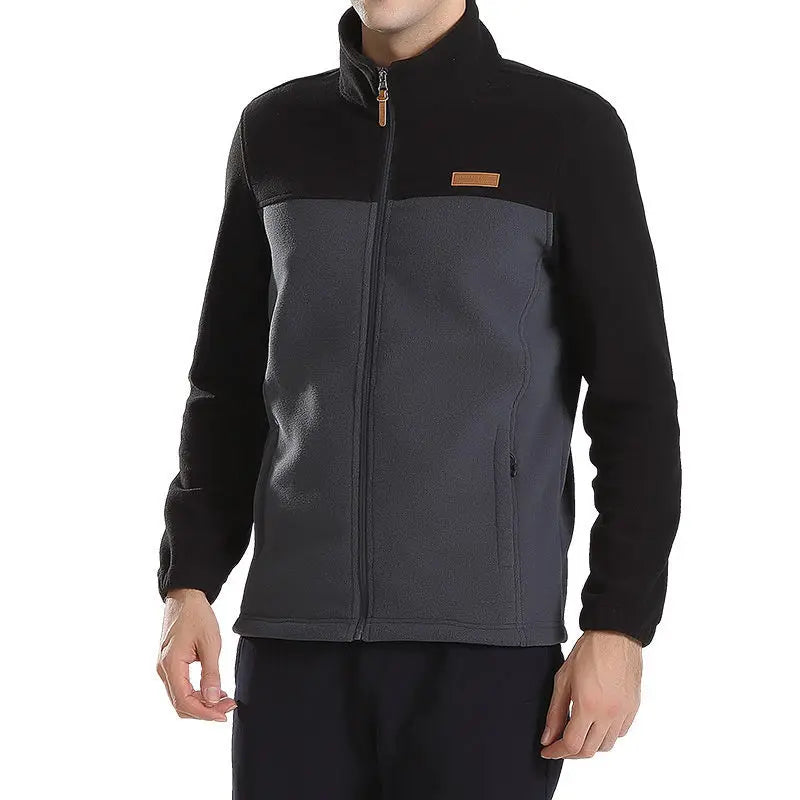 Herrenbekleidung Mantel Herren Dicke Warme Army Fleecejacke Patchwork Multi Pockets Polar Tec Herrenjacke und Mäntel Windbreaker für Herren