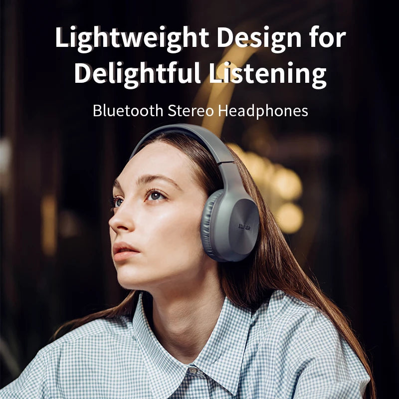 Edifier W600BT Wireless Headphone Bluetooth 5.1 Headset, 30H playback, Clear Voice Microphone, Lightweight, Ergonomic Design