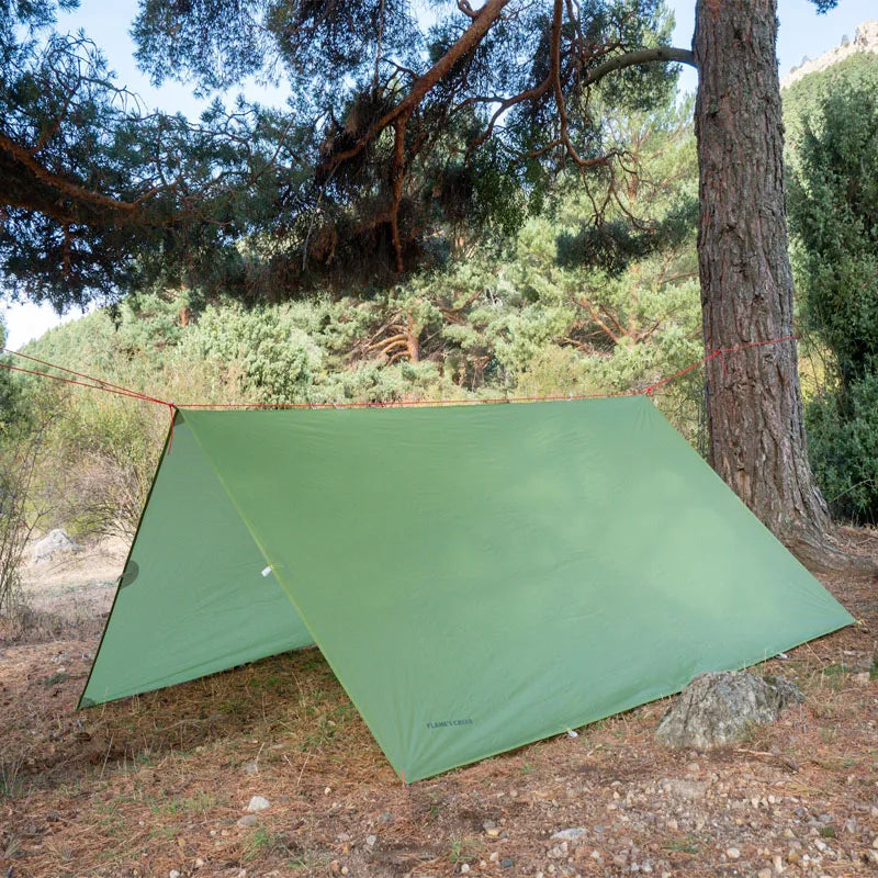 FLAME'S CREED 3*3M 4*3M 5*3M 15D Nylon Silicone Coating High Quality Outdoor Caming Tent Tarp