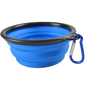 350/1000ml Grote opvouwbare siliconen voerbak voor buiten, draagbare waterbak voor honden, puppyvoer, opvouwbare voerbak voor huisdieren, speelgoed