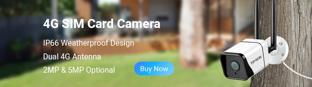4MP 1080P IP-camera Buiten WiFi Beveiligingscamera voor Thuis Draadloze Bewaking Wi-Fi Bullet Waterdichte IP Video HD Camera CamHi Cam