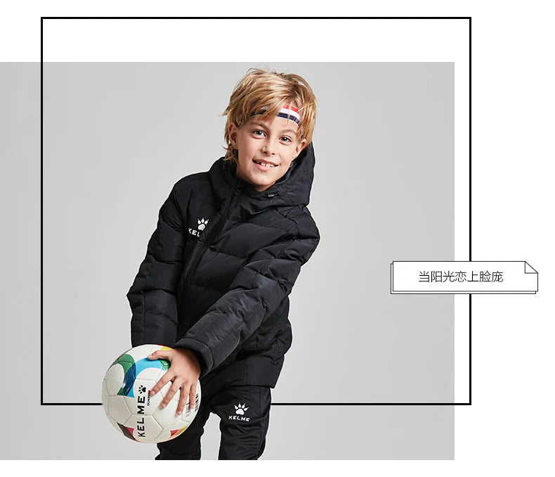 Kids Cotton Clothing Winter Long Jacket Sports Hooded Outwear Baby Children Windproof Warm Outdoor Cotton Coat 3883405