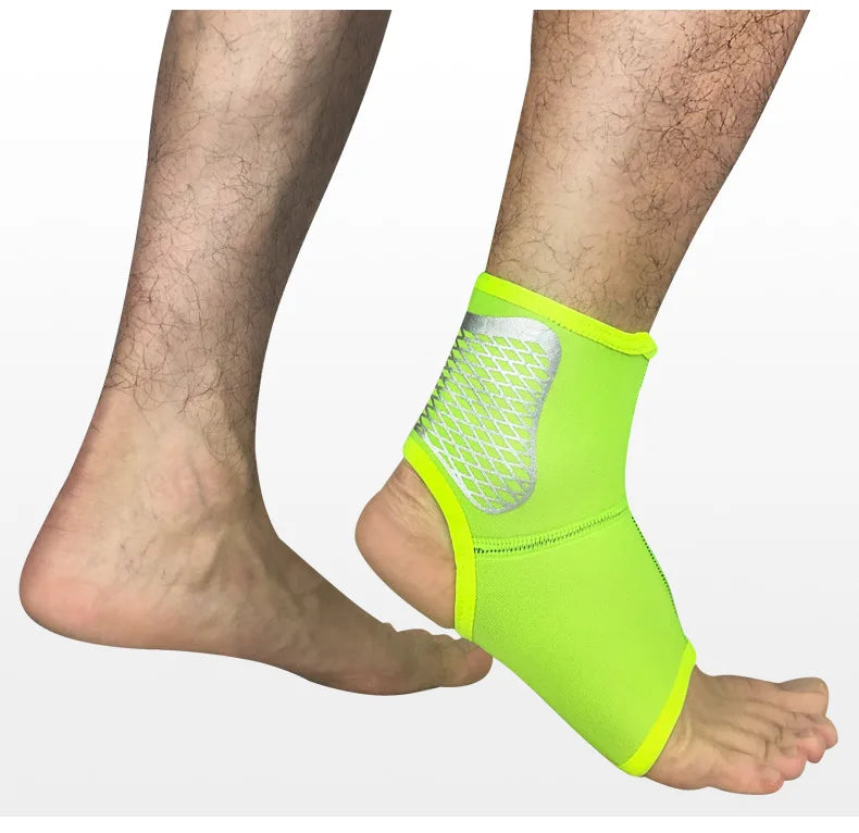 1 stuks neopreen sport enkelbrace voor mannen en vrouwen, compressie vaste Jiont enkelondersteuningsbeschermer, sok om pijn te verlichten, wandelen, sportschool