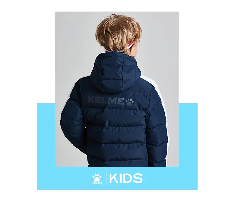Kids Cotton Clothing Winter Long Jacket Sports Hooded Outwear Baby Children Windproof Warm Outdoor Cotton Coat 3883405