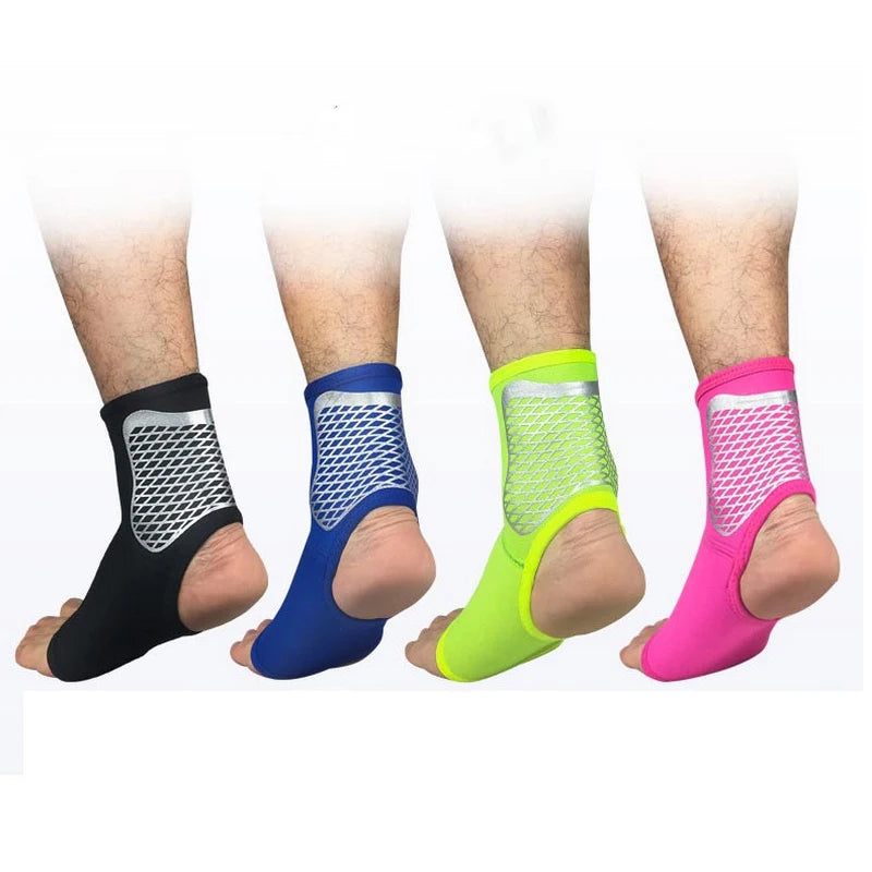 1 stuks neopreen sport enkelbrace voor mannen en vrouwen, compressie vaste Jiont enkelondersteuningsbeschermer, sok om pijn te verlichten, wandelen, sportschool