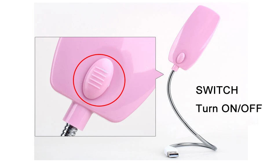 28 leds Book Reading Lamp Flexible USB Night Light for Laptop Notebook Computer Desktop No Flicker Eyesight Protection Light