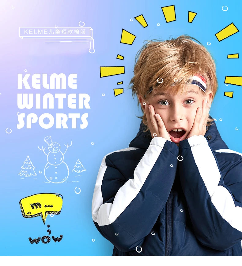 Kids Cotton Clothing Winter Long Jacket Sports Hooded Outwear Baby Children Windproof Warm Outdoor Cotton Coat 3883405
