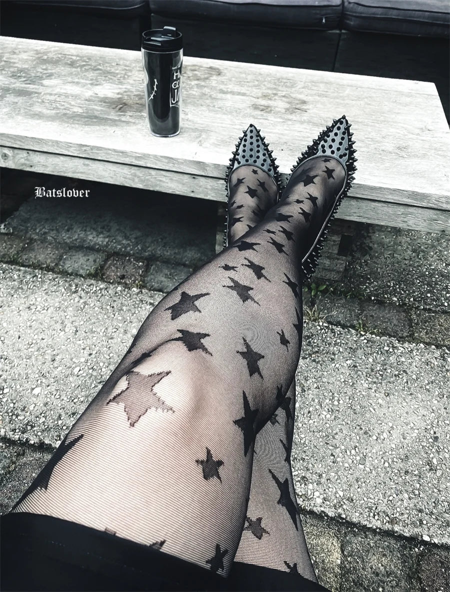 Woman Pointed Toe Rivet Slip On Black Studded Ballet Flat Fashion Elegent Shoes