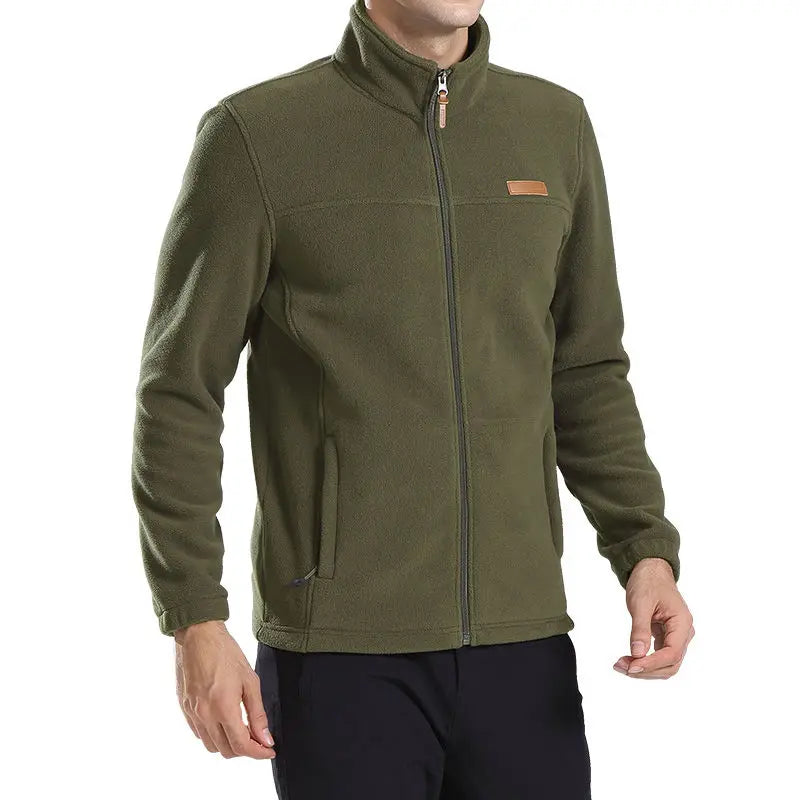 Herrenbekleidung Mantel Herren Dicke Warme Army Fleecejacke Patchwork Multi Pockets Polar Tec Herrenjacke und Mäntel Windbreaker für Herren