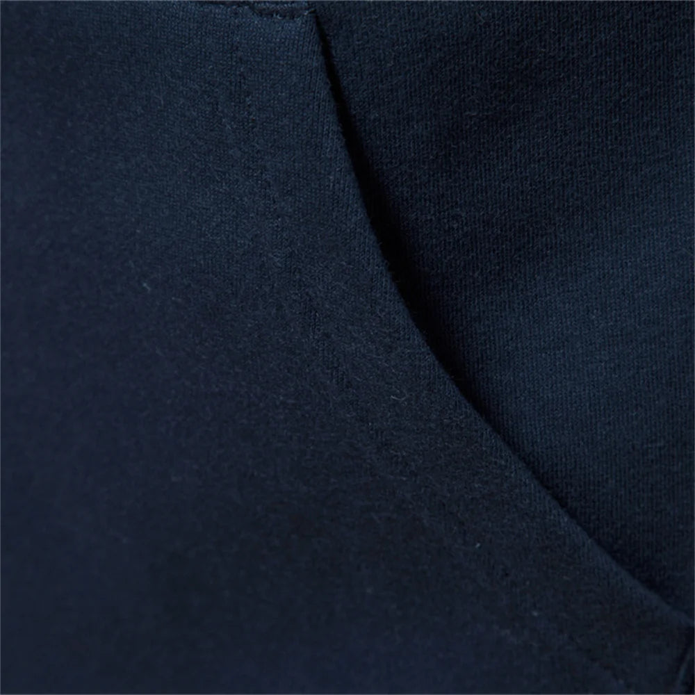 Men's New Cotton-blend Solid Zip Up Sweatshirts Casual Sport Cardigan Jacket Sweatshirt for Men
