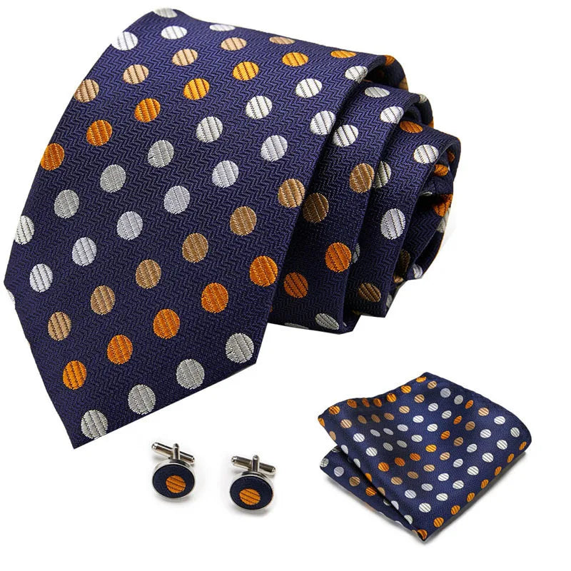 Best-Seller Tie Custom Logo Tie High Quality Business Formal Woven Jacquard Pattern Tie For Men's Accessories