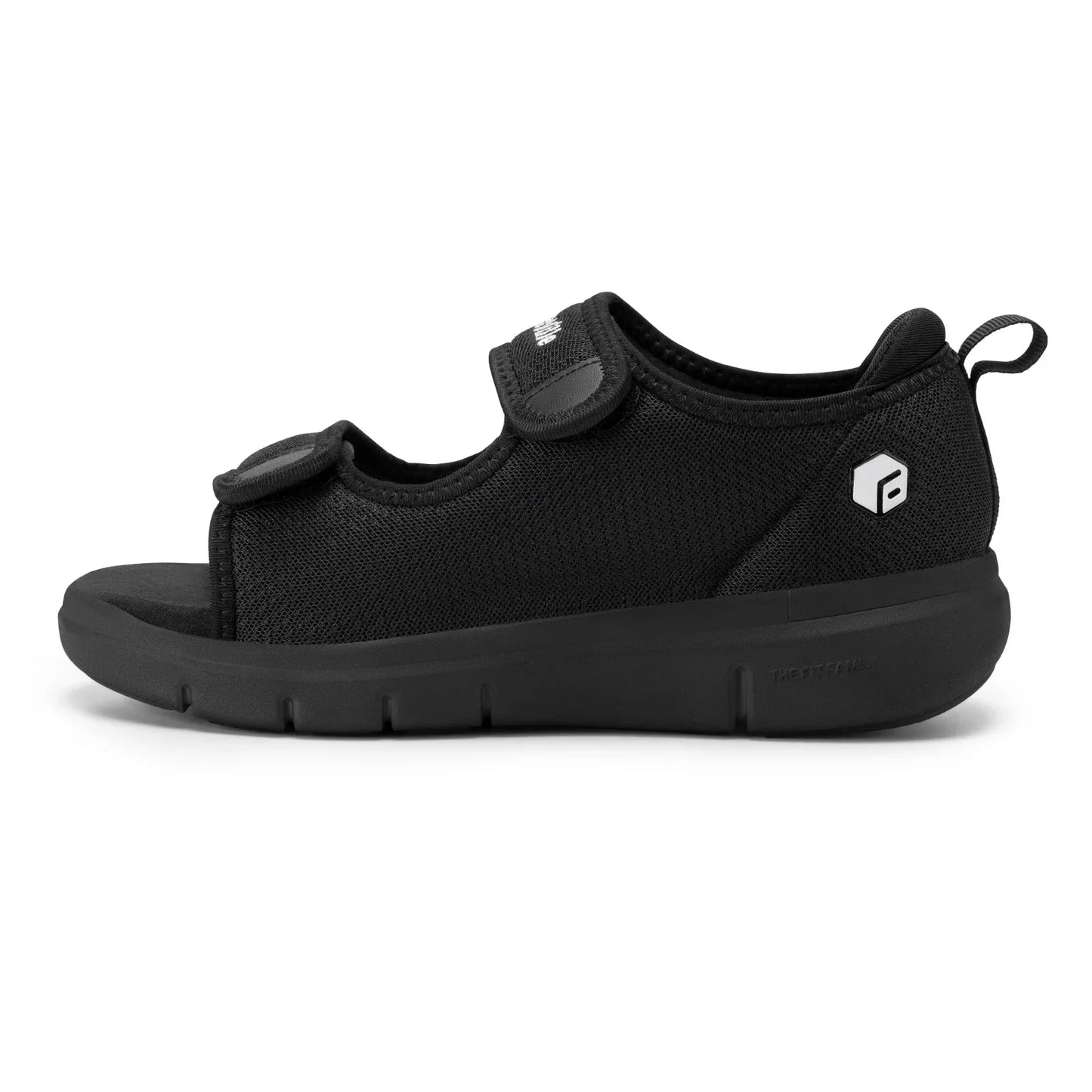 Women's Diabetic Wide Sandals With Arch Support Adjustable Straps Lightweight Casual Ladies Flat Shoes