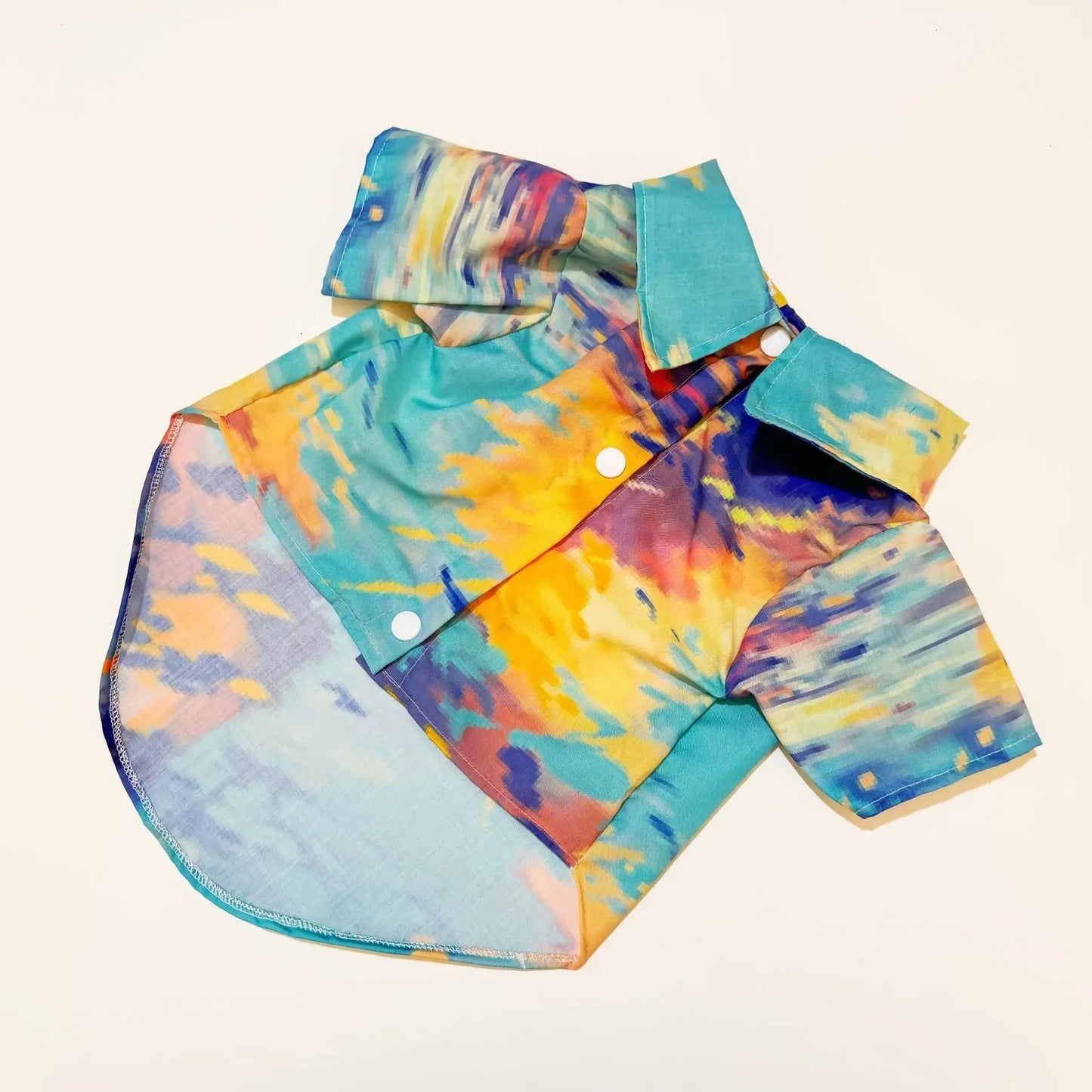 Strandkleding voor huisdieren, Hawaiiaans shirt, hondenshirt, kattenshirt, kledingaccessoires