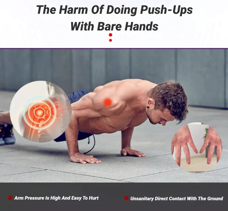 2 stuks antislip push-up H-vormige ondersteuningsstangstandaard voor thuisfitness, handgrepen voor push-upstangen, arm- en borstspiertrainingsbeugels
