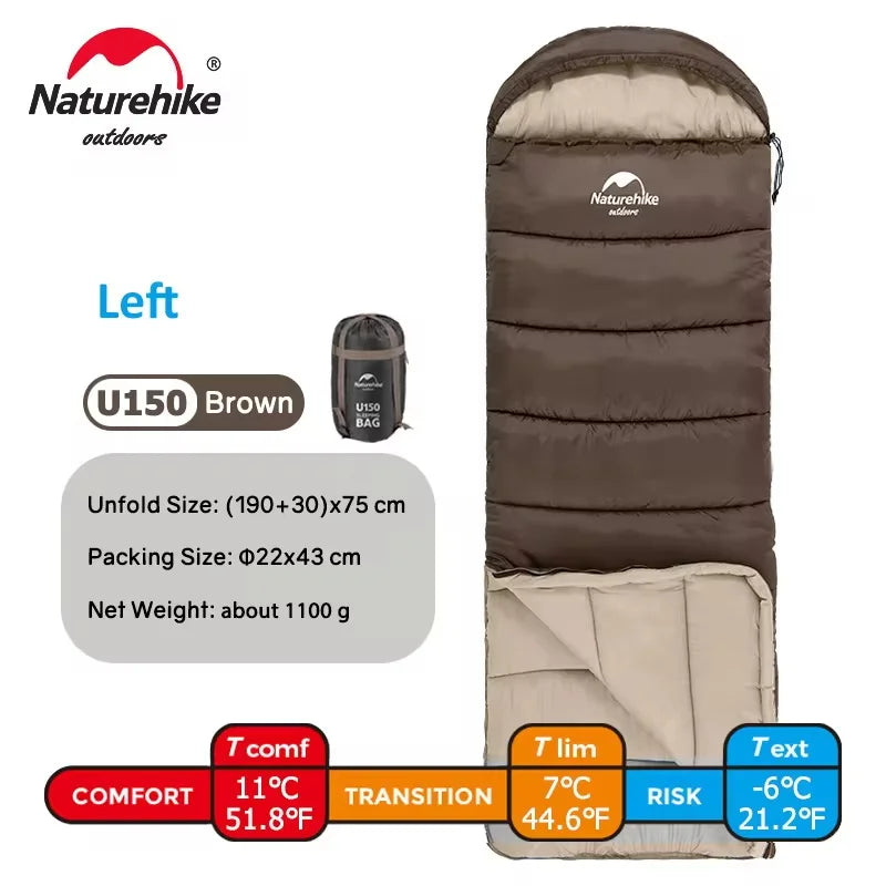 Sleeping Bag Ultralight Cotton Sleeping Bag Winter Sleeping Bag Lightweight Waterproof Outdoor Camping Sleeping Bag