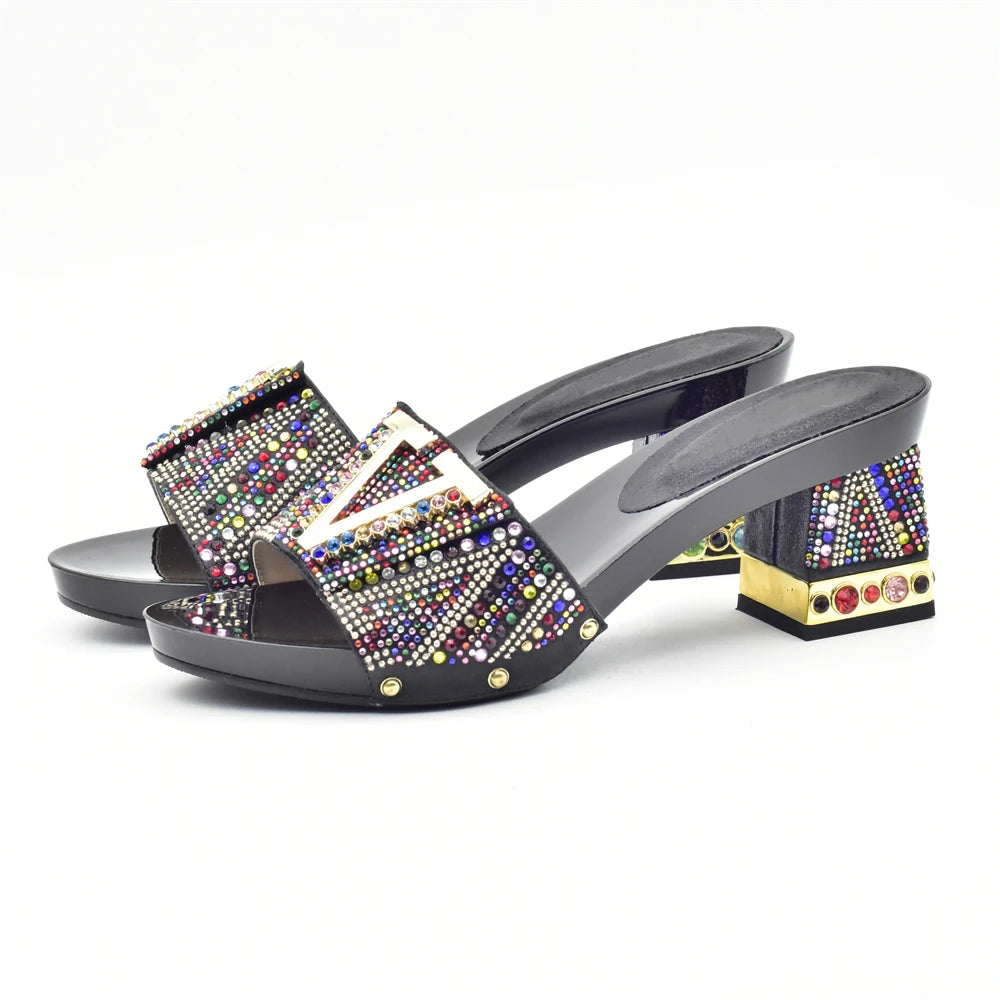 Italian Shoes with Matching Bags for Wedding Italy Shoe and Bag Set In New 2025 Nigerian Shoes and Matching Bags