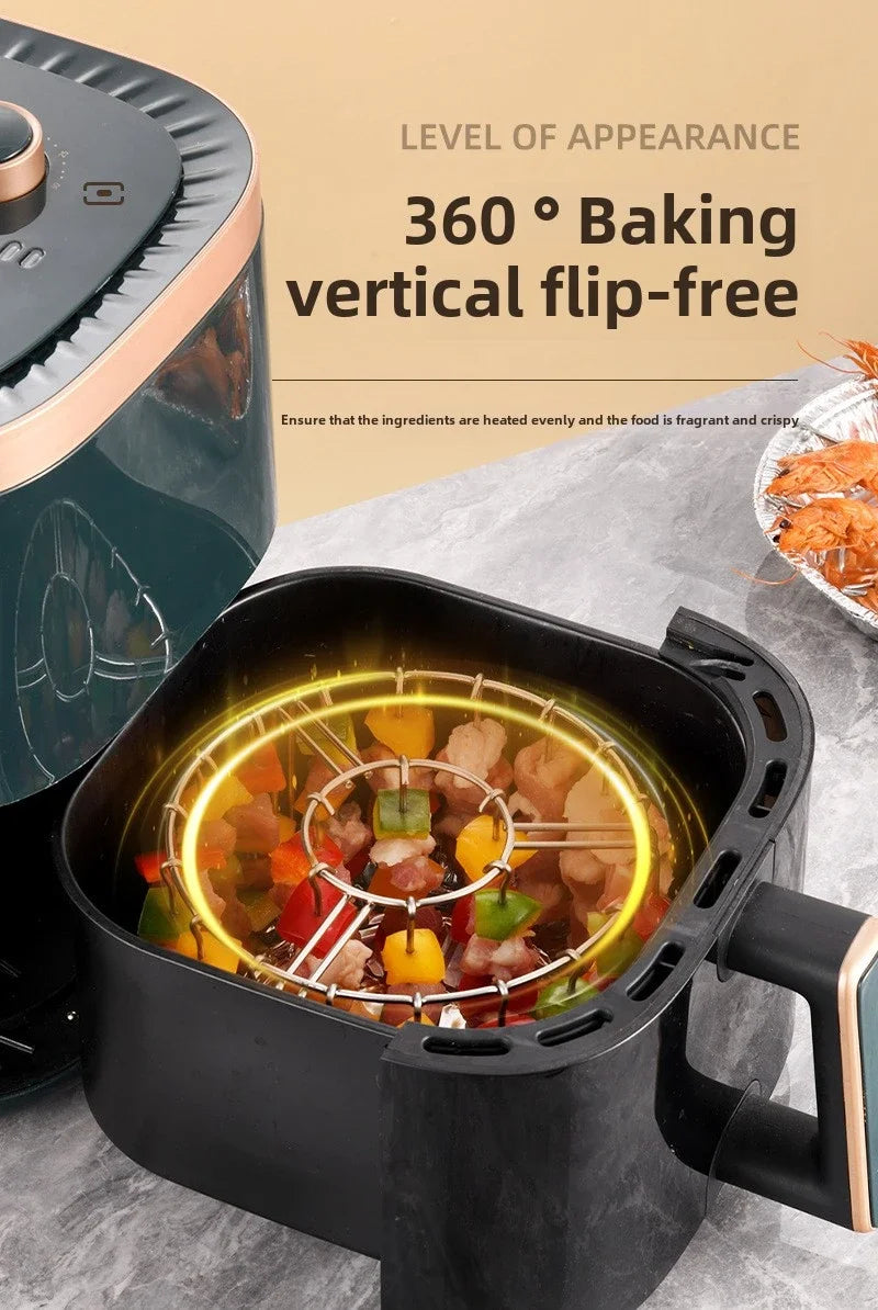 12/24/48 Spiesjes Keukengadgets Grill Airfryer RVS Grill Verticale Spies Hangend Oven Kebab Rek Kebab Houder