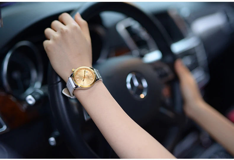 Yelang V1010 36MM Women's Quartz Watch – Elegant Waterproof Fashion Watch with Sapphire Glass & Luminous Dial – Luxury Gift for Women & Students