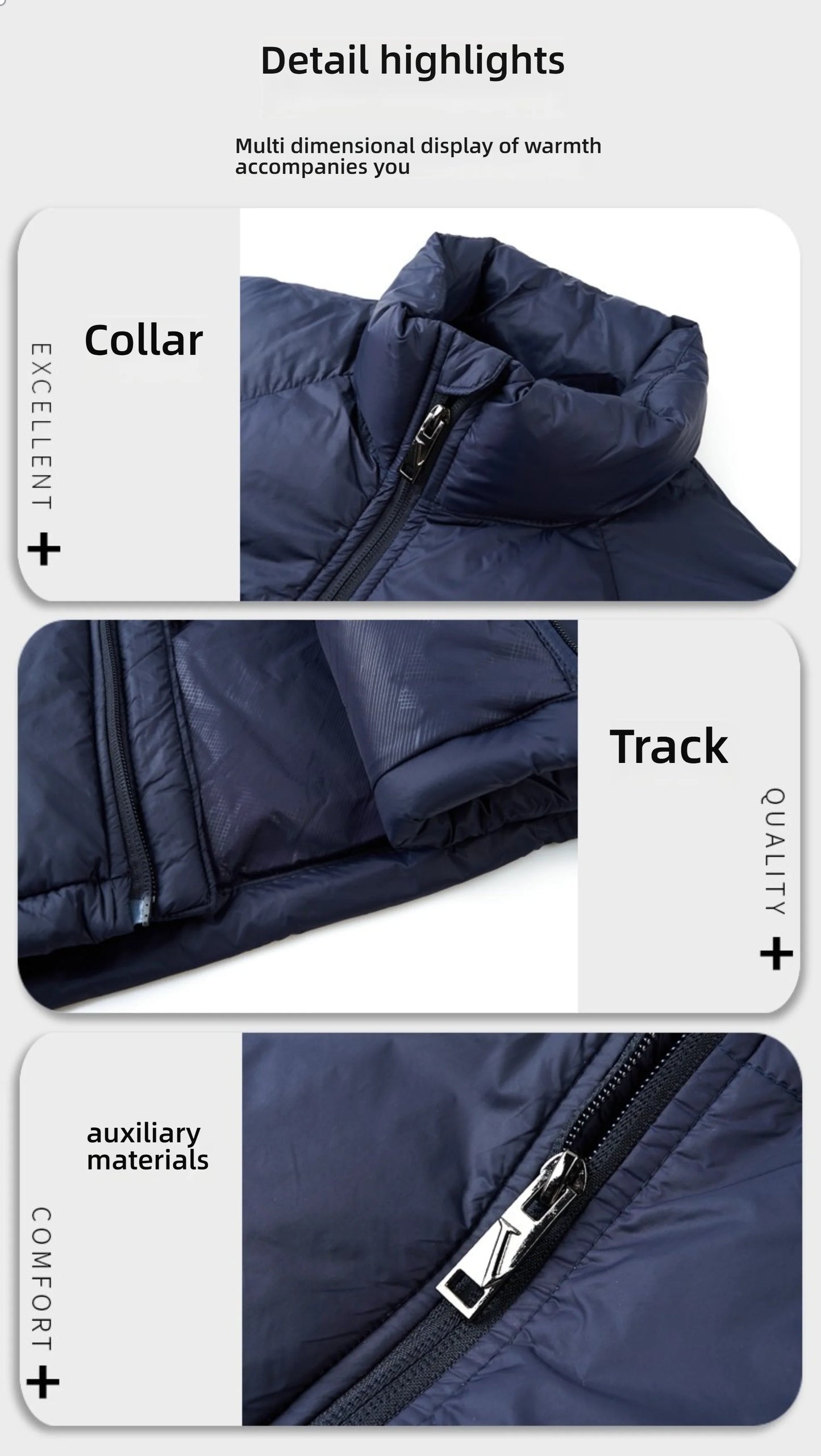 Men's Top Grade Designer Brand Parka Jacket, Casual Fashion Hooded Cropped Windbreaker, and Quilted Puffer Male Coats