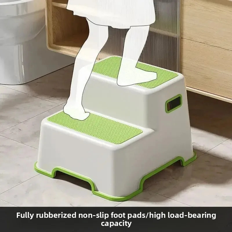 Ladder Stool Two-step Ladder Step Foot Pedal High And Low Stool Ladder Chair Dual-purpose Kitchen Climbing Stool