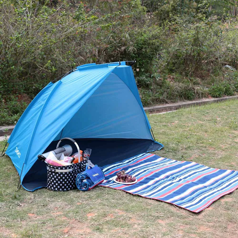 2-persoons strandtenten voor buiten, schaduw, UV-bescherming, ultralichte tent voor vissen, picknickpark, zomerluifel, schaduw, schuilplaats