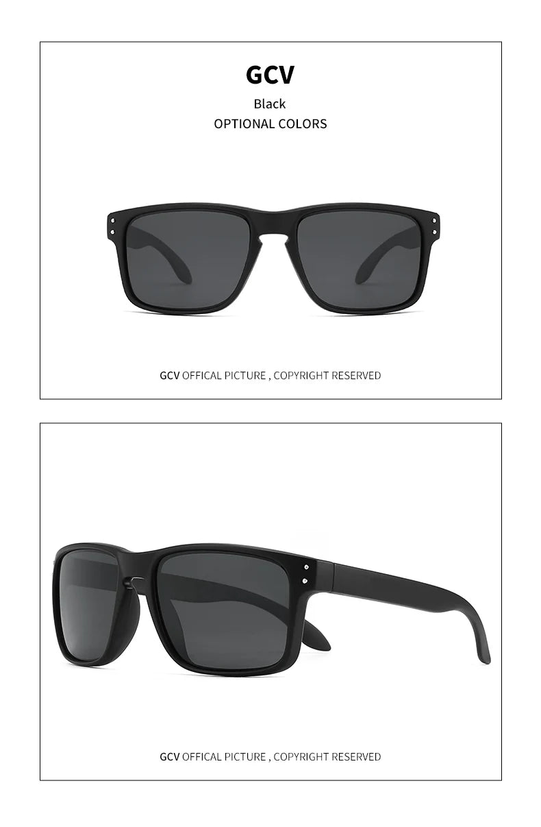 Fashion Wrap Frame Sunglasses UV400 Polarized Unisex Classic Pattern Decorative Goggles for Men And Women