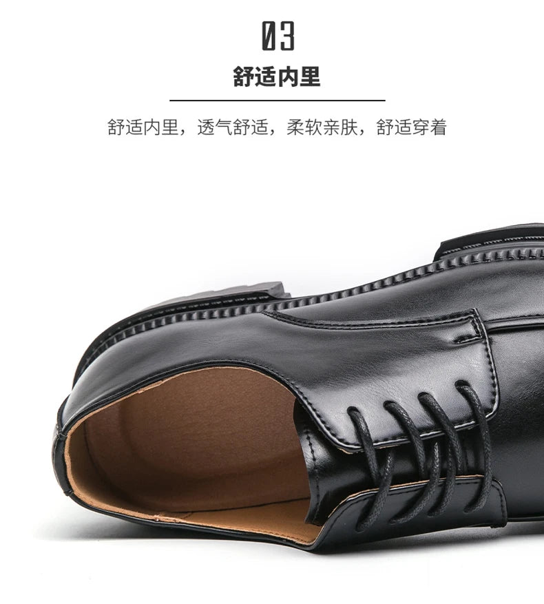 Volledig witte zakelijke formele schoenen voor heren, lente/herfst, comfortabele wandelschoenen voor heren, autoschoenen