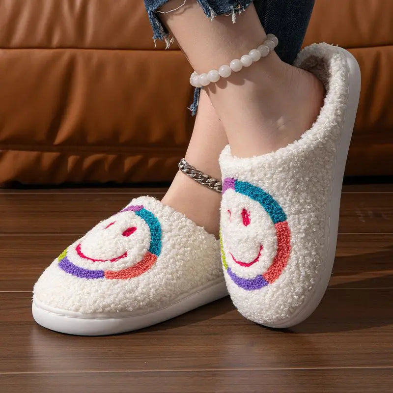 Kids' Slippers House Shoes Cartoon Winter Shoes Warm Anti-Slip Soft Bottom Shoes For Girls Size 36-45