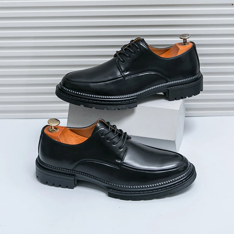 Volledig witte zakelijke formele schoenen voor heren, lente/herfst, comfortabele wandelschoenen voor heren, autoschoenen