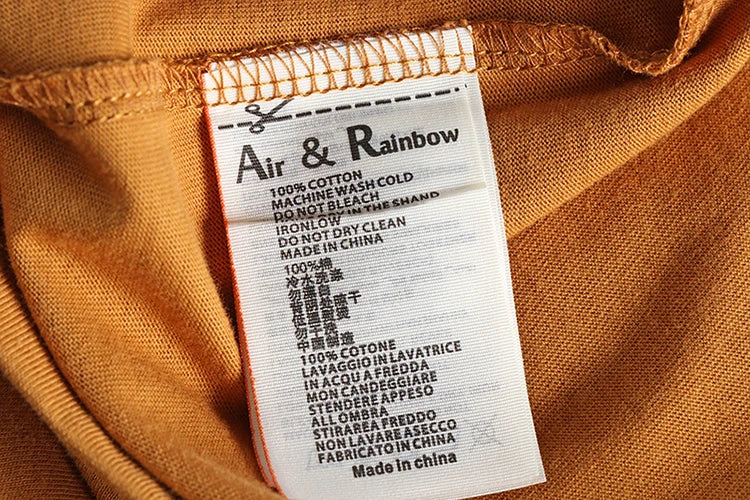 2022 Zomer Nieuw Amerikaans Retro T-shirt met korte mouwen en ronde hals, effen kleur, herenmode, eenvoudig, 100% katoen, gewassen, oude casual tops