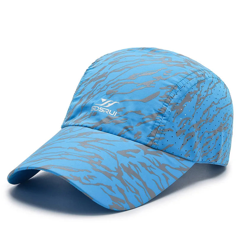 Summer Quick Drying Breathable Thin Women Men's Baseball Cap Outdoor Sports Fishing Travel Cycling Climbing Sun Hat A220