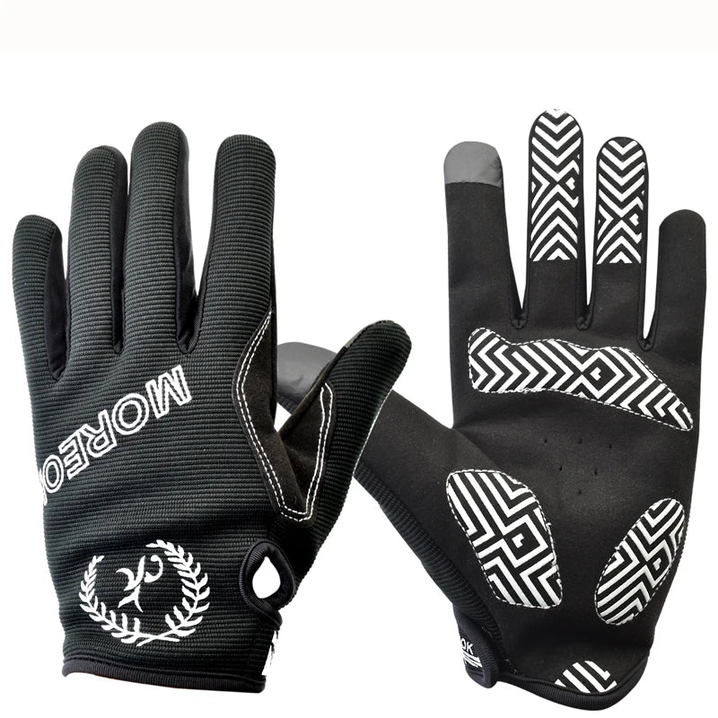 Winter Full Finger Cycling Gloves Warm Fleece Bicycle Road Mountain Bike MTB Sports Touch Screen Gel Gloves for Women Men