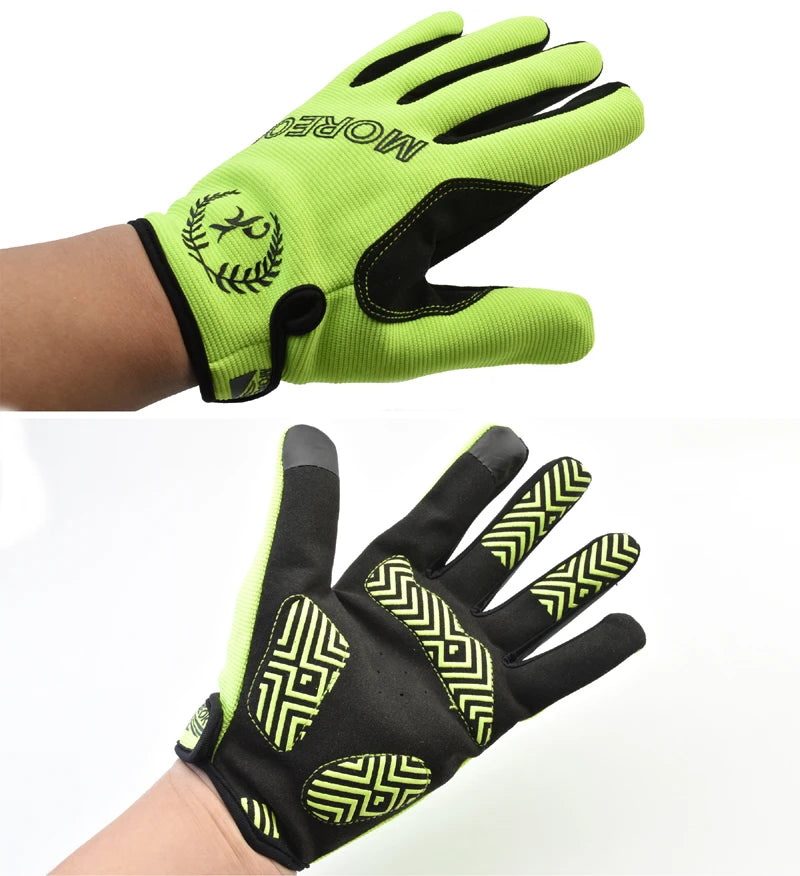 Winter Full Finger Cycling Gloves Warm Fleece Bicycle Road Mountain Bike MTB Sports Touch Screen Gel Gloves for Women Men