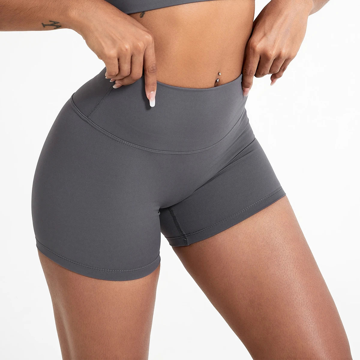 Running Sports Shorts Women Buttock Lift Gym Leggings Women Cycling Slim Fit Workout Shorts High Waist Yoga Shorts