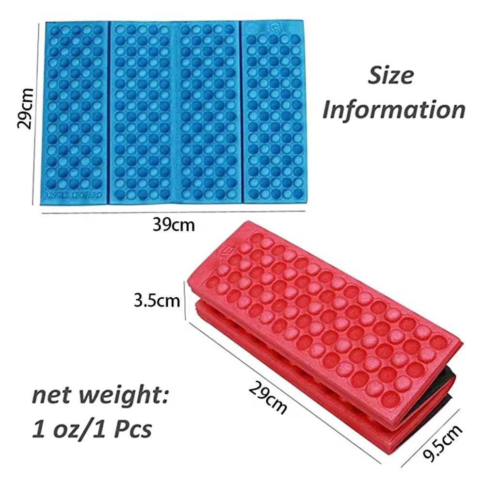 Camp Cushion Outdoor Hiking Massage Mat Camping Training Moisture-proof Pad Honeycomb Massage Mat Park Foldable Picnic Sitting