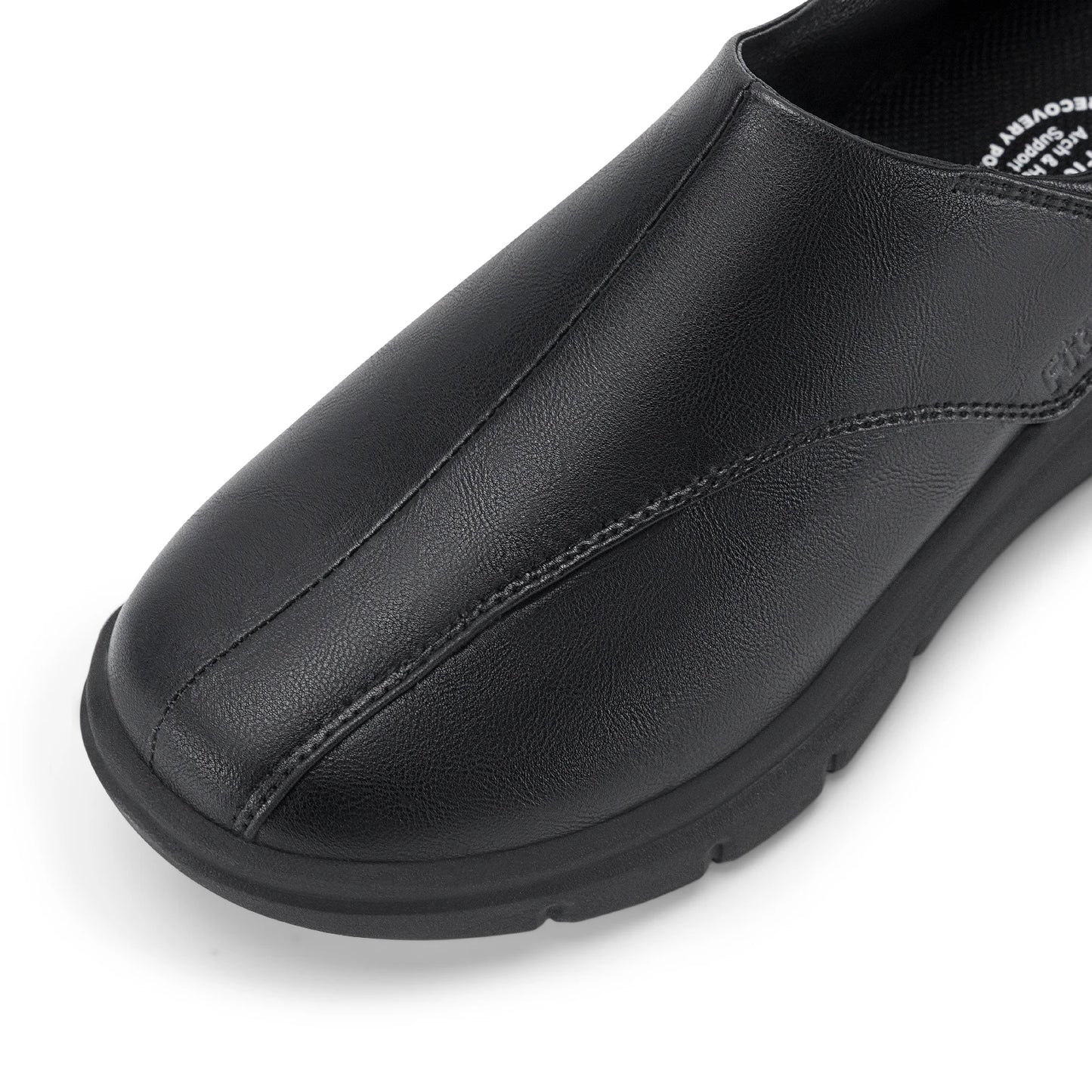 Men's Leather Shoes Diabetic Shoes Casual Oxford Shoes Adjustable Lightweight Formal Business Shoes for Swollen Feet