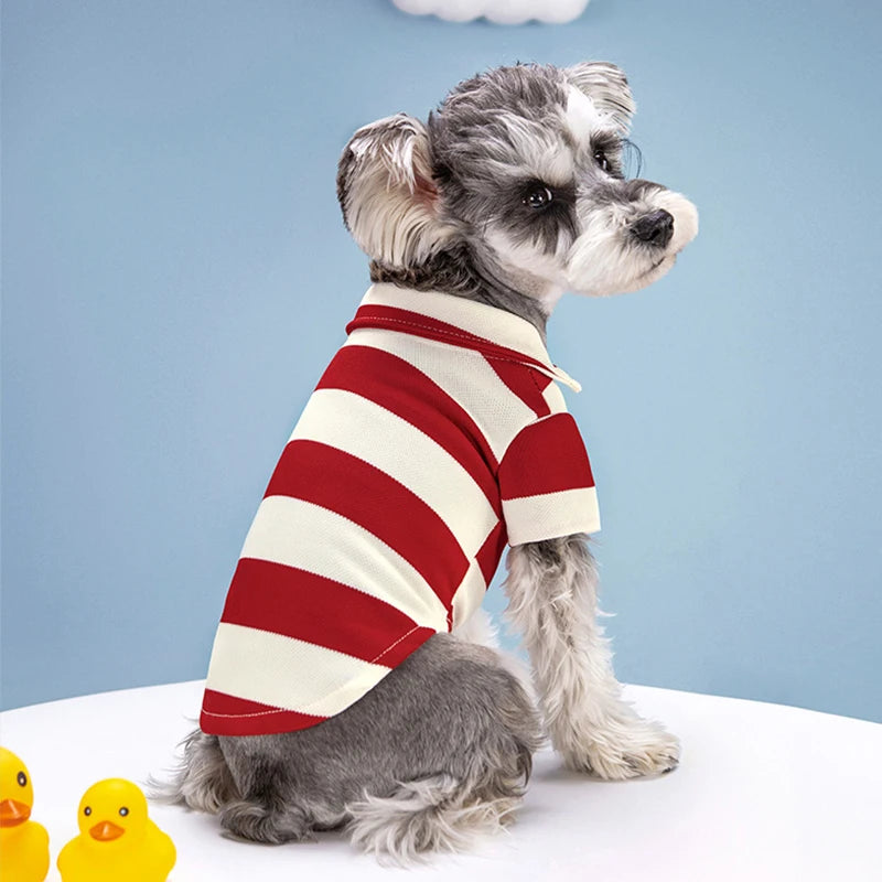 XS-4XL Honden T-shirts Dunne Ademende Zomer Hondenkleding voor Kleine Grote Honden Puppy Huisdier Kat Vest Poloshirt Chihuahua Yorkies