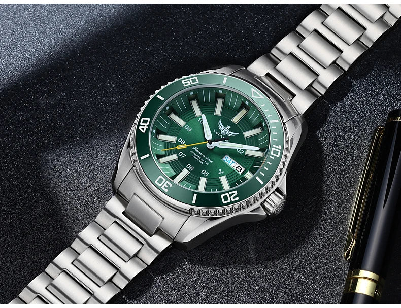 Yelang V1032 Automatic Movement Men Watch 300m 30Bar Waterproof Dive Watches for Man Luminous 44MM V1032