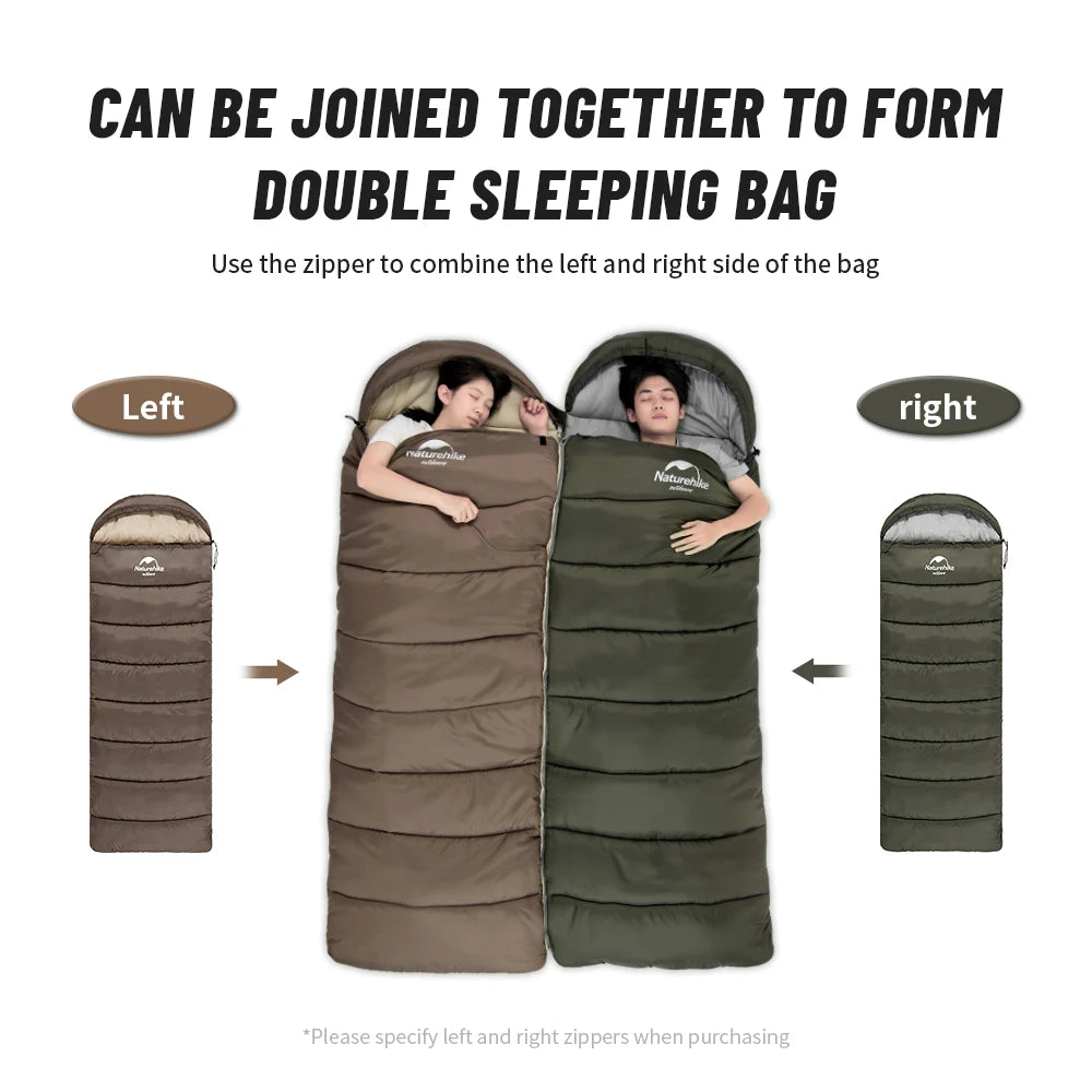 Sleeping Bag Ultralight Cotton Sleeping Bag Winter Sleeping Bag Lightweight Waterproof Outdoor Camping Sleeping Bag