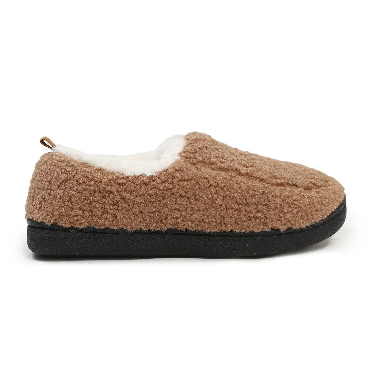 Women's Winter Fluffy Warm Slippers Short Plush Lined Home Shoes Suitable For Indoor and Outdoor Use With Anti-Skid Fuzzy Ladies Cotton Shoes
