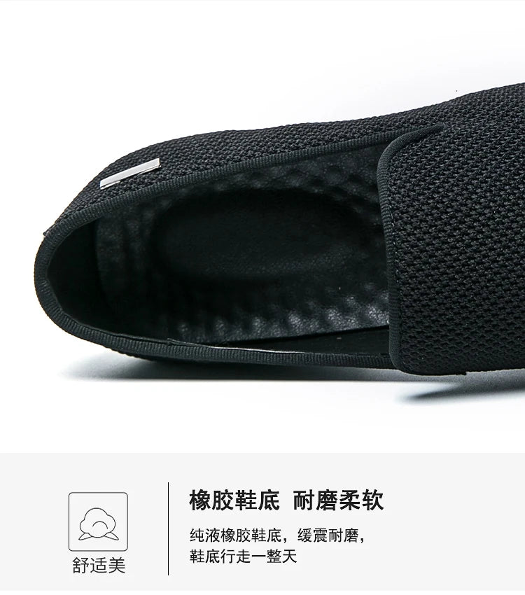 Breathable Mesh Formal Dress Oxfords Shoes for Men Orange Red Male Fashion Casual Loafers England Gentleman Style Shoes