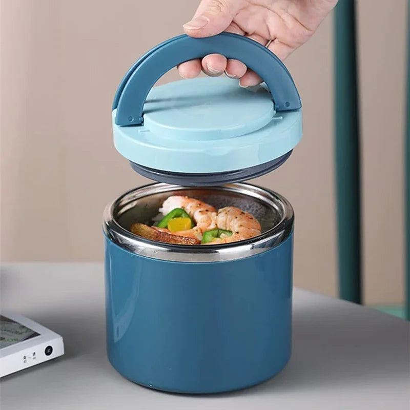 630/1000ML Voedselthermische pot Geïsoleerde soepbeker Thermoscontainers RVS Lunchbox Thermo Houdt Warm voor Schoolkinderen